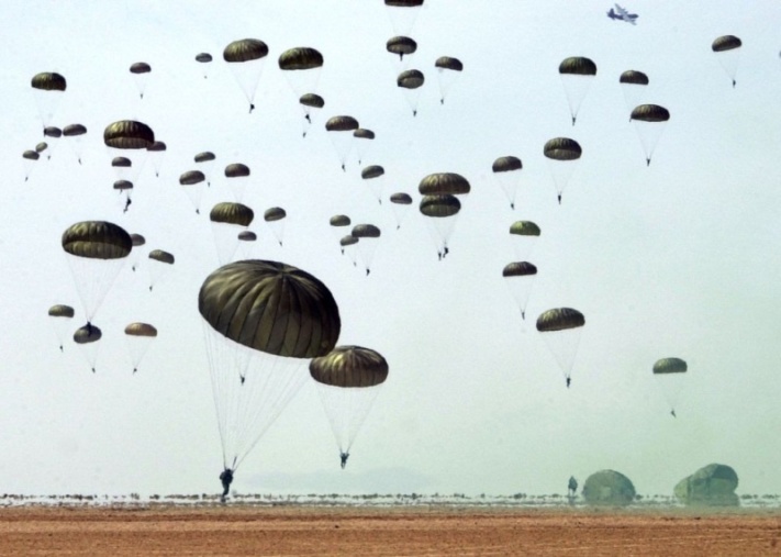 Moroccan Paratroopers